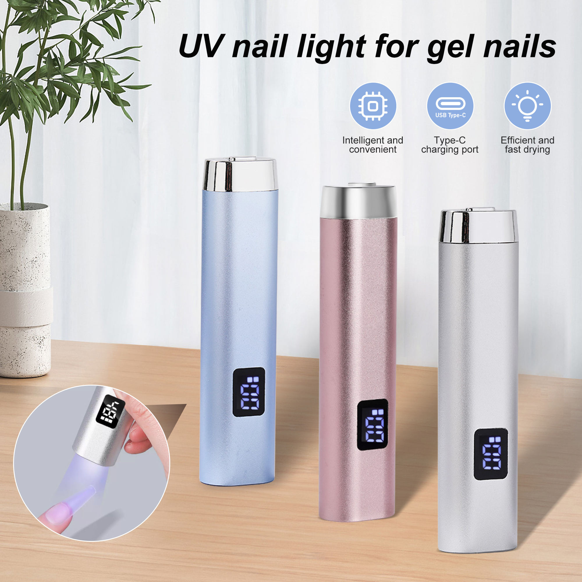 Amazon.com: gzpynsgaoh 2025 New Smart Sensing Handheld UV Light
